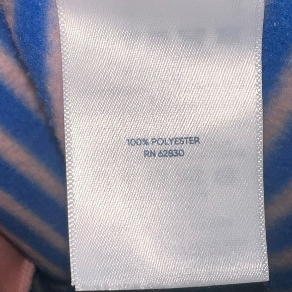 EUC Lands' End Quarter Zip Striped Fleece Dress & Tie Dye Rainbow Maxi Dress XL - Picture 8 of 11